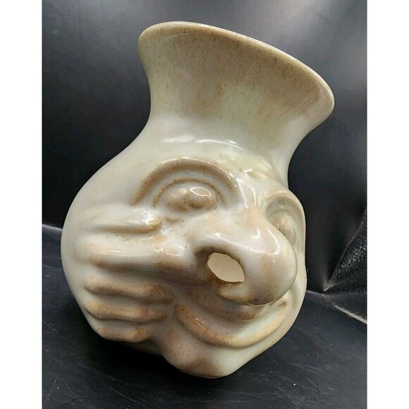 Booger Boy Funny Face Egg Separator Aaargh Designs Studio Art Pottery - Picture 2 of 7